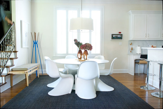 Contemporary Dining Room by Hilary Walker