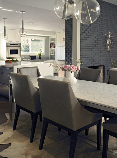 Contemporary Dining Room by Fiorella Design, LLC