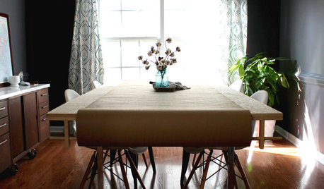 Room of the Day: No Gloom in This Moody Dining Room