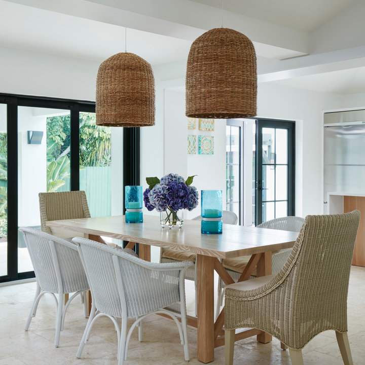 75 Beautiful Beach Style Dining Room Ideas & Designs - December 2021