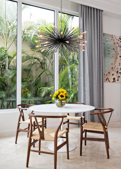 Contemporary Dining Room by Hubley Design Interiors, LLC