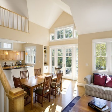 Dining and living space