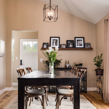 Dining Area in Contemporary Home Remodel