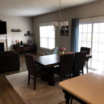 Dining Area into Family Room
