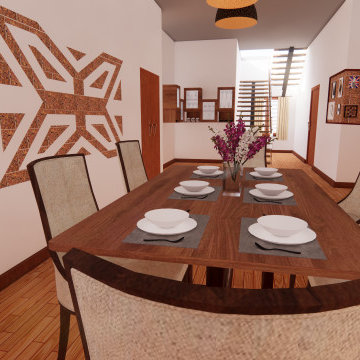 Dining Area view to Stairs