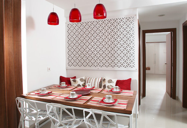 Contemporary Dining Room by Savio & Rupa Interior Concepts (Bangalore)