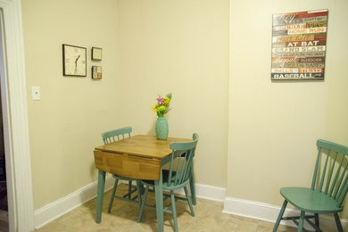 Dining room - transitional dining room idea in San Luis Obispo