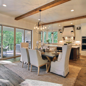 Dining Nook & Outdoor Extension & Kitchen - The Overbrook - Cascade Craftsman