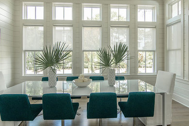 Inspiration for a dining room remodel in Miami