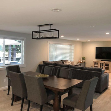 Dining room and family room