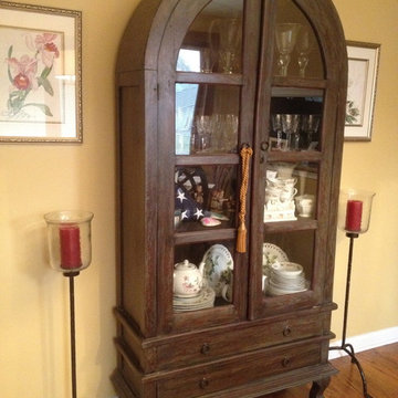 dining room antique cabinet