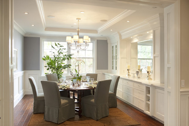 Traditional Dining Room by Arch Studio, Inc.