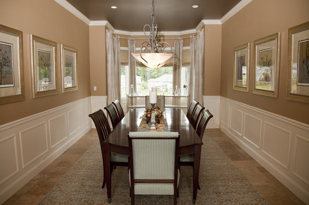 Traditional Dining Room by Beverly Bradshaw Interiors
