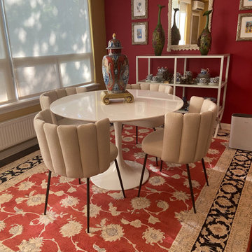 Dining Room-Bold Colour