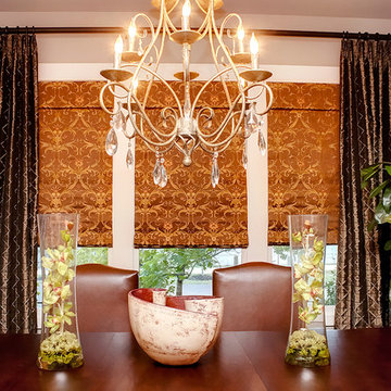 Dining Room Drapes by Star Furniture