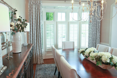 Dining Room Drapes for Bay Window
