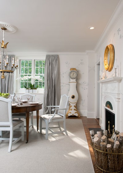 Traditional Dining Room by F. D. Hodge Interiors