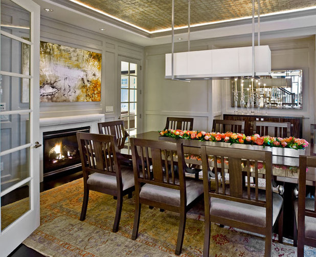 Contemporary Dining Room by Garret Cord Werner Architects & Interior Designers