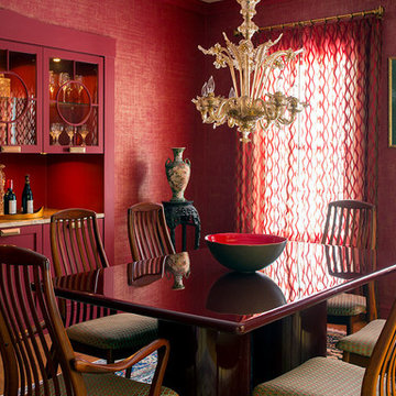 Dining room in a Beverly, MA home renovation