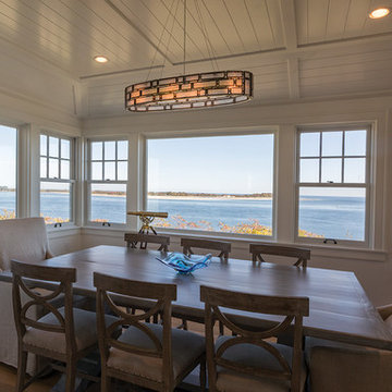 Dining room in a seaside vacation home, Ipswich, MA