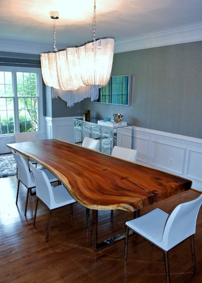 Contemporary Dining Room by Interior Style by Marisa Moore