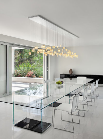 Contemporary Dining Room by Light In Art