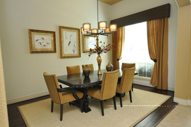 Inspiration for a dining room remodel in Austin