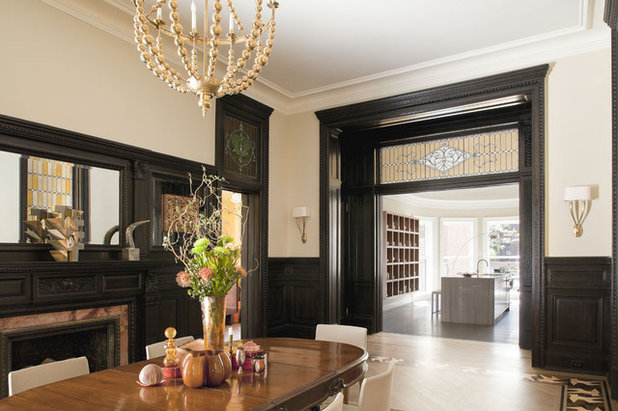 Victorian Dining Room by Neuhaus Design Architecture, P.C.