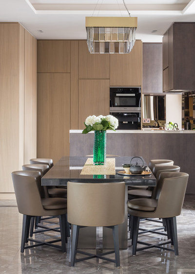 Contemporary Dining Room by Nick Leith-Smith Architecture + Design