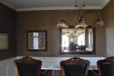 Dining room - eclectic dining room idea in Other