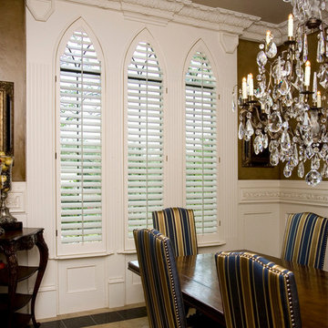 Dining Room Plantation Shutters