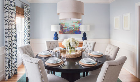 Room of the Day: Artwork Inspires a Fresh and Happy Dining Room
