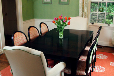 Trendy dining room photo in Richmond