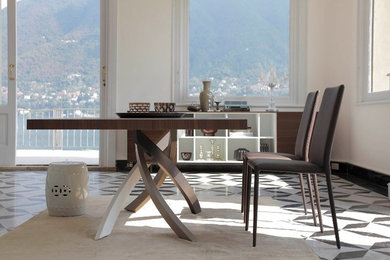 Idée de décoration pour une salle à manger design.