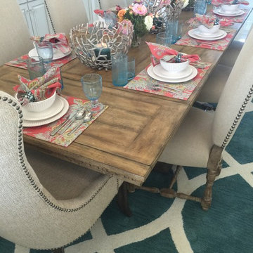 Dining Room Table Scape