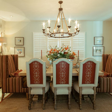 Dining Room Transitional Ranch