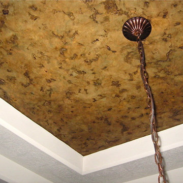 Dining Room Tray Ceiling - Italian Finishes - Bella Faux Finishes
