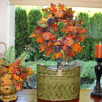 Dining Room - Tuscan Style - Fall Decor