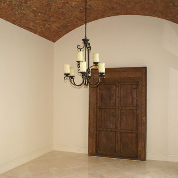 Dining Room w/ Terra Cotta Ceiling Tile