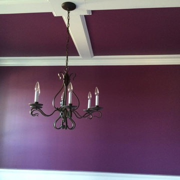 Dining Room Wall and Ceiling Color Change