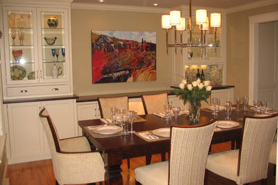 Elegant dining room photo in Other
