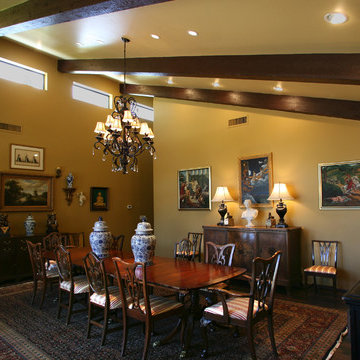 Dining Room with Clerestory Windows