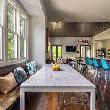 Dining Room with Custom Made Bench