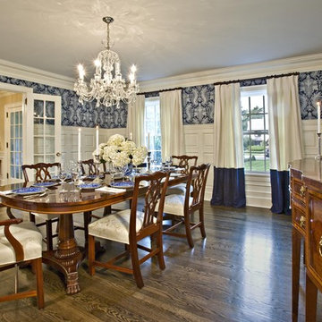 Dining room with new decorating