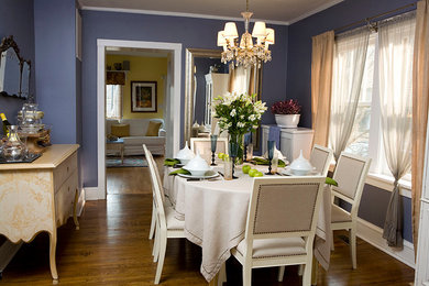 Inspiration for a dining room remodel in Chicago