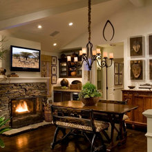 dining room fireplaces