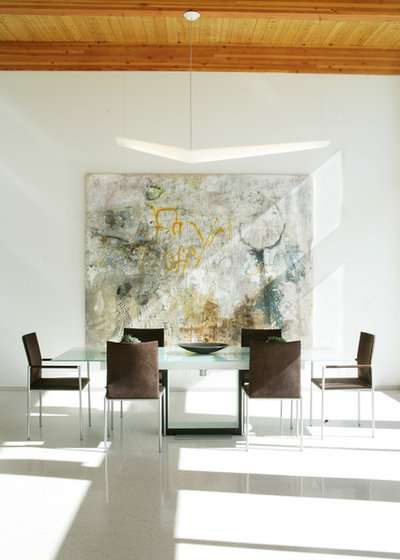Contemporain Salle à Manger by Mark Nichols Modern Interiors
