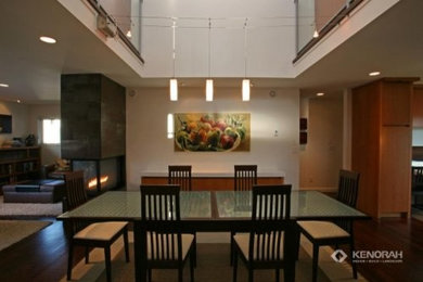 This is an example of a dining room in Vancouver.