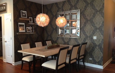 Inside Houzz: Taking a Dining Space From Plain to Polished