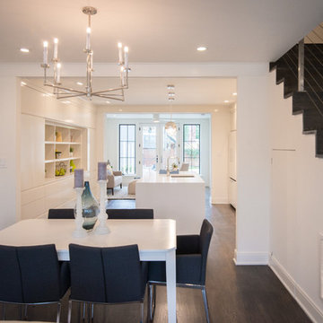 Dining Space with Kitchen Beyond